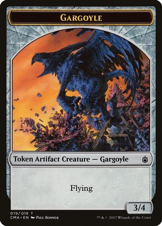 Gargoyle Token (019) [Commander Anthology Tokens] | Cracking-Singles