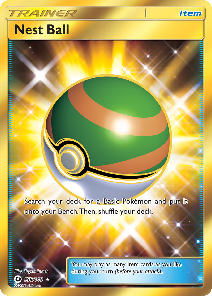 Nest Ball (158/149) [Sun & Moon: Base Set] | Cracking-Singles