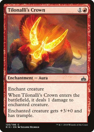 Tilonalli's Crown [Rivals of Ixalan] | Cracking-Singles