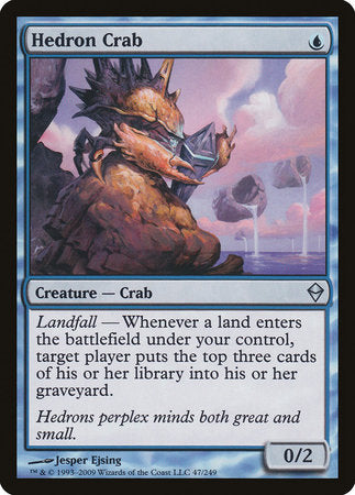 Hedron Crab [Zendikar] | Cracking-Singles