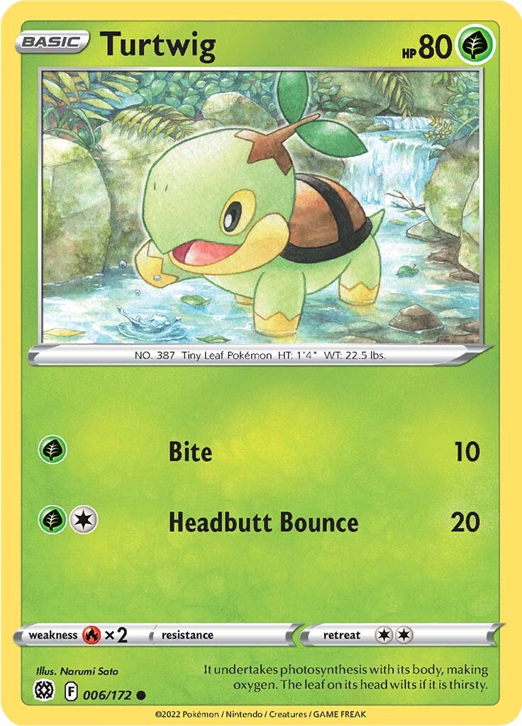 Turtwig (006/172) [Sword & Shield: Brilliant Stars] | Cracking-Singles