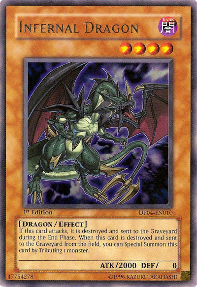 Infernal Dragon [DP04-EN010] Ultra Rare | Cracking-Singles