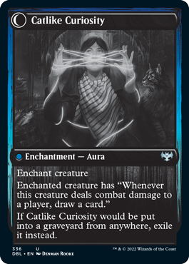 Mischievous Catgeist // Catlike Curiosity [Innistrad: Double Feature] | Cracking-Singles