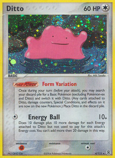 Ditto (4/112) [EX: FireRed & LeafGreen] | Cracking-Singles