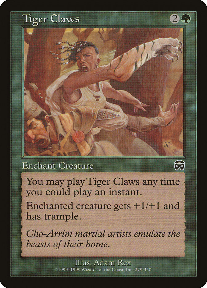 Tiger Claws [Mercadian Masques] | Cracking-Singles