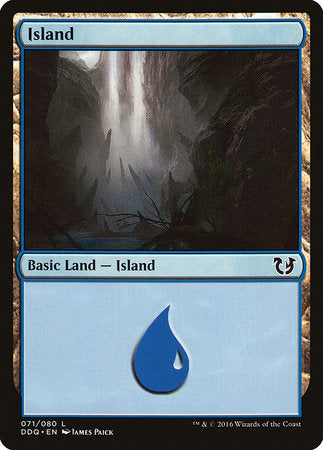 Island (71) [Duel Decks: Blessed vs. Cursed] | Cracking-Singles