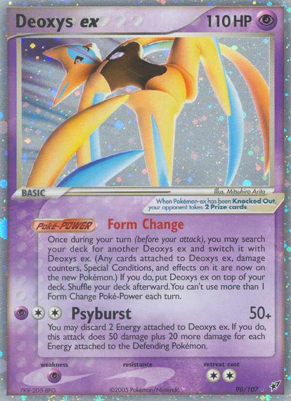 Deoxys ex (98/107) [EX: Deoxys] | Cracking-Singles