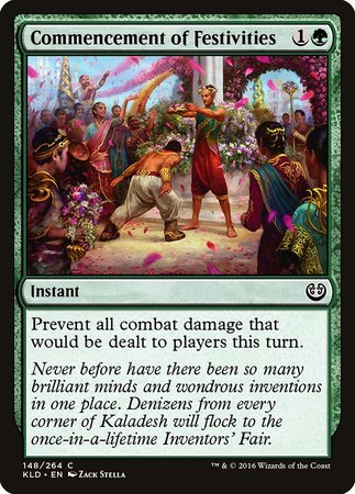 Commencement of Festivities [Kaladesh] | Cracking-Singles