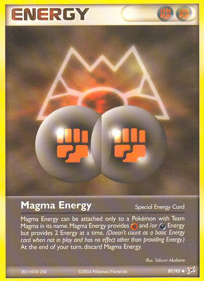 Magma Energy (87/95) [EX: Team Magma vs Team Aqua] | Cracking-Singles