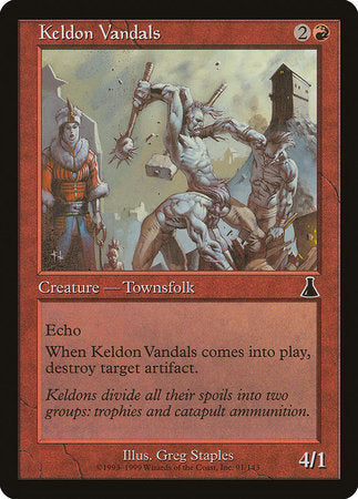 Keldon Vandals [Urza's Destiny] | Cracking-Singles