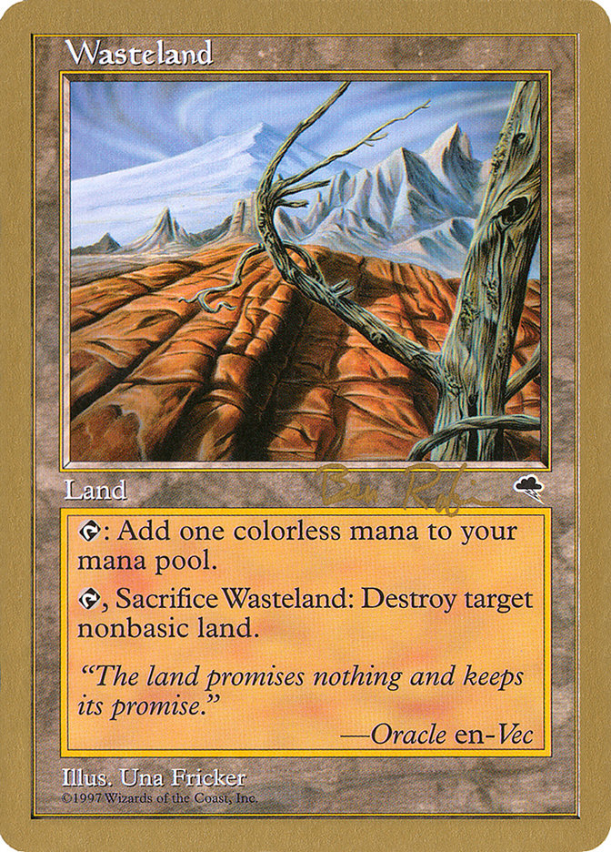 Wasteland (Ben Rubin) [World Championship Decks 1998] | Cracking-Singles