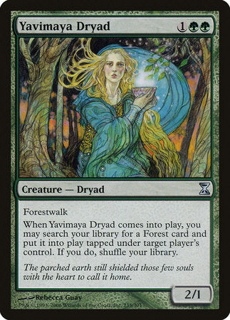 Yavimaya Dryad [Time Spiral] | Cracking-Singles