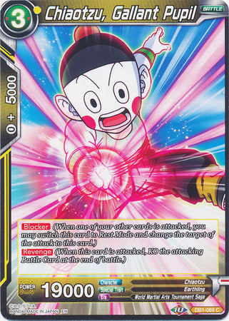 Chiaotzu, Gallant Pupil (DB1-069) [Dragon Brawl] | Cracking-Singles