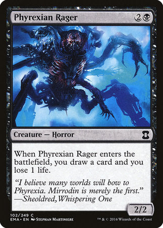 Phyrexian Rager [Eternal Masters] | Cracking-Singles