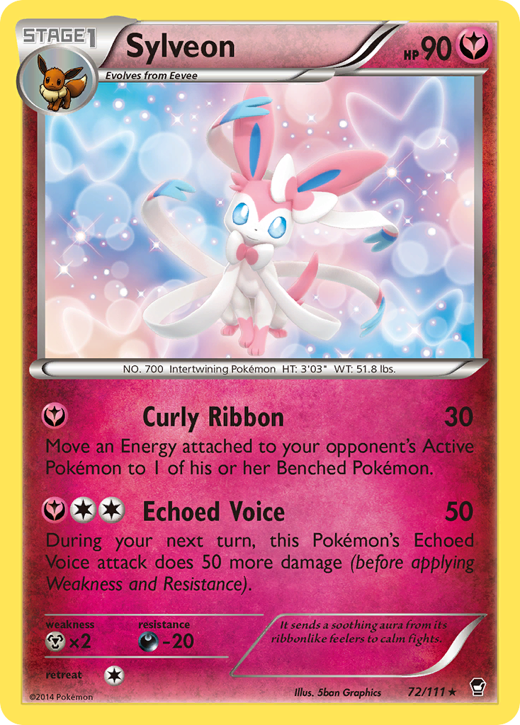 Sylveon (72/111) [XY: Furious Fists] | Cracking-Singles