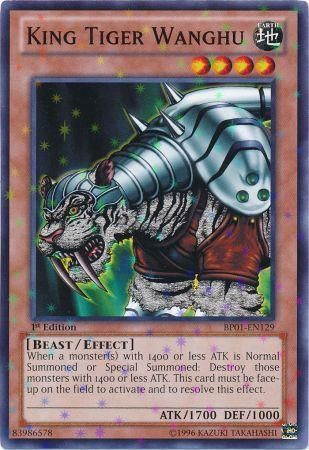 King Tiger Wanghu [BP01-EN129] Starfoil Rare | Cracking-Singles