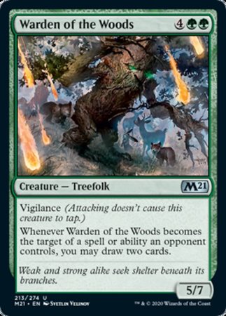 Warden of the Woods [Core Set 2021] | Cracking-Singles