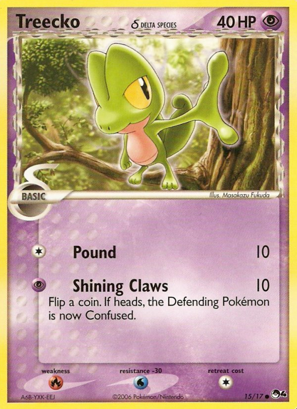 Treecko (15/17) (Delta Species) [POP Series 4] | Cracking-Singles