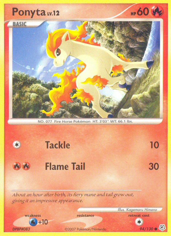 Ponyta (94/130) [Diamond & Pearl: Base Set] | Cracking-Singles