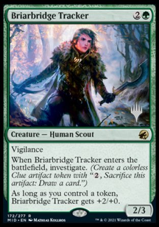 Briarbridge Tracker (Promo Pack) [Innistrad: Midnight Hunt Promos] | Cracking-Singles