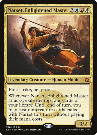 Narset, Enlightened Master [Khans of Tarkir] | Cracking-Singles