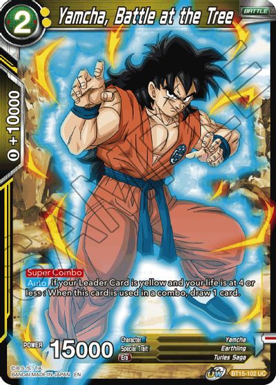 Yamcha, Battle at the Tree [BT15-102] | Cracking-Singles