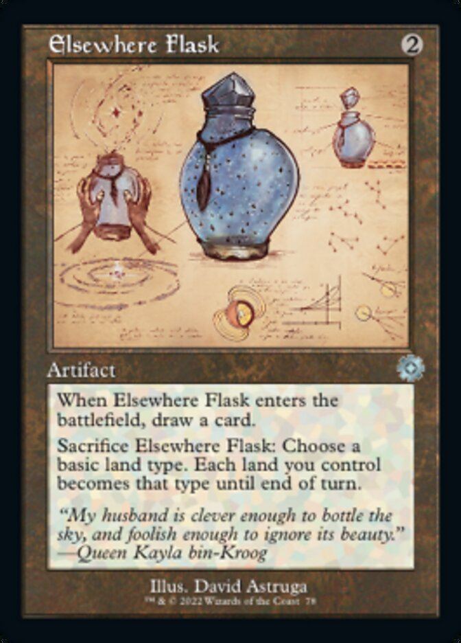 Elsewhere Flask (Retro Schematic) [The Brothers' War Retro Artifacts] | Cracking-Singles