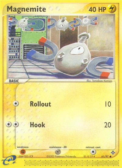 Magnemite (61/97) [EX: Dragon] | Cracking-Singles