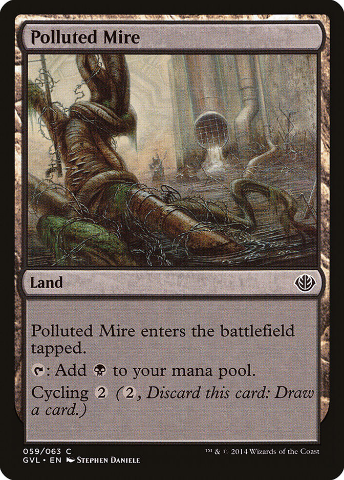 Polluted Mire (Garruk vs. Liliana) [Duel Decks Anthology] | Cracking-Singles