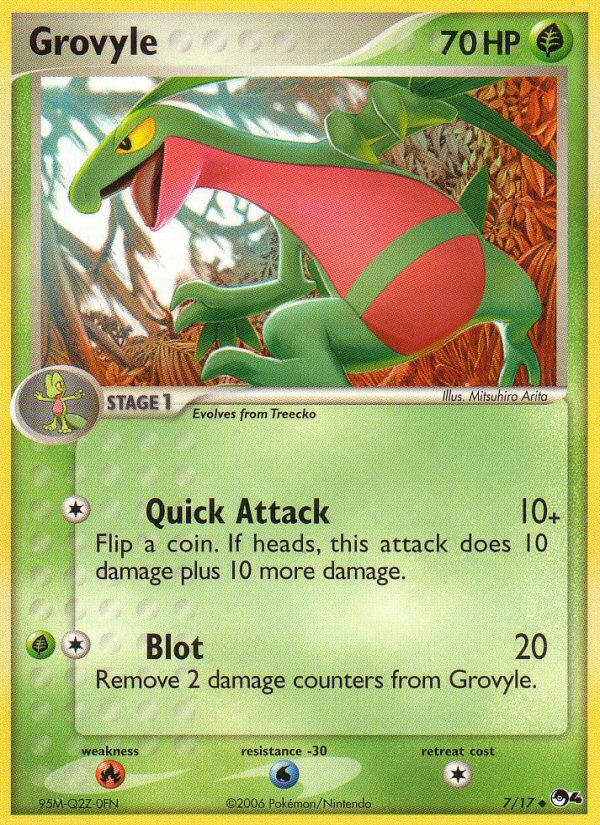 Grovyle (7/17) [POP Series 4] | Cracking-Singles