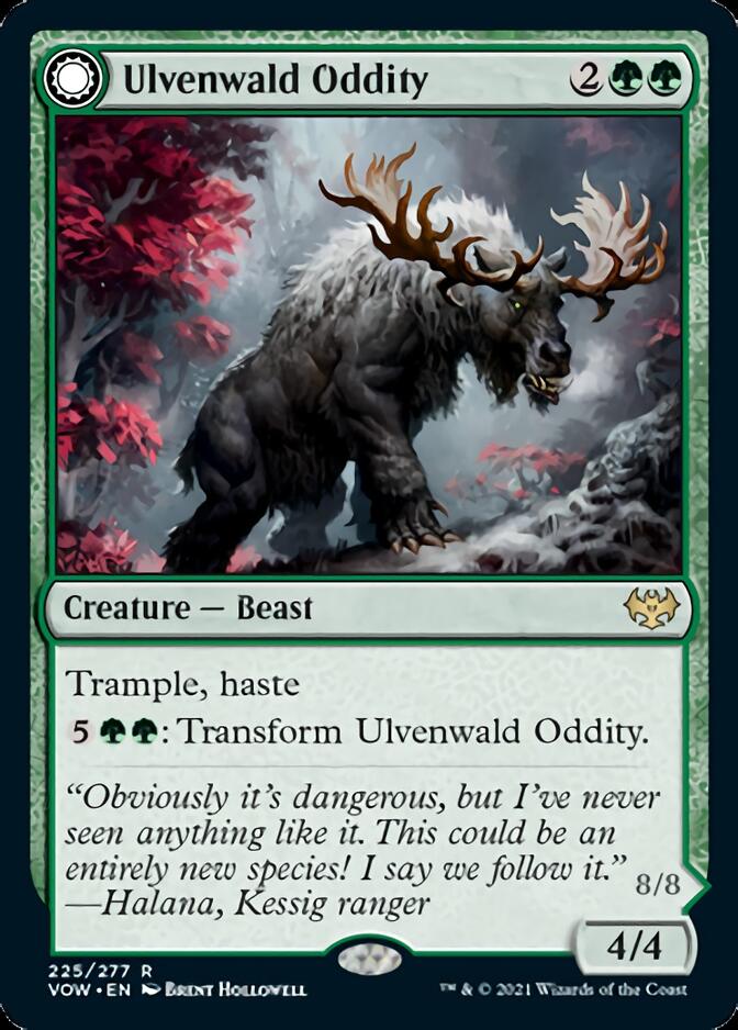 Ulvenwald Oddity // Ulvenwald Behemoth [Innistrad: Crimson Vow] | Cracking-Singles