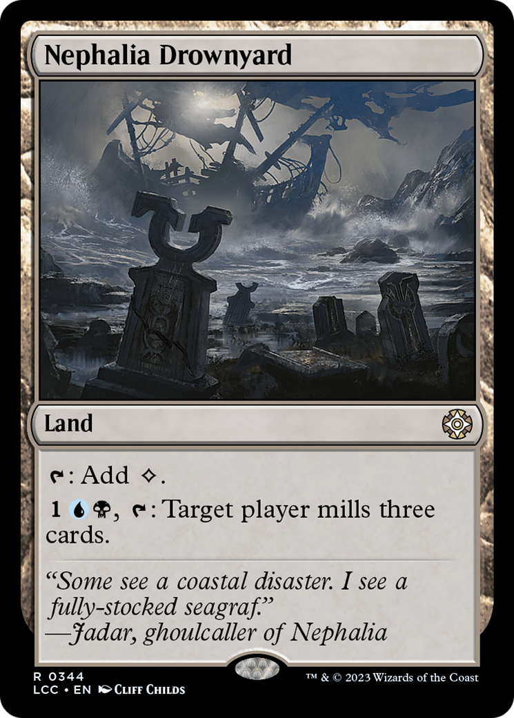 Nephalia Drownyard [The Lost Caverns of Ixalan Commander] | Cracking-Singles