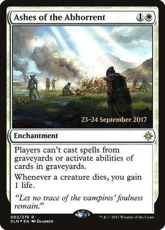 Ashes of the Abhorrent [Ixalan Promos] | Cracking-Singles