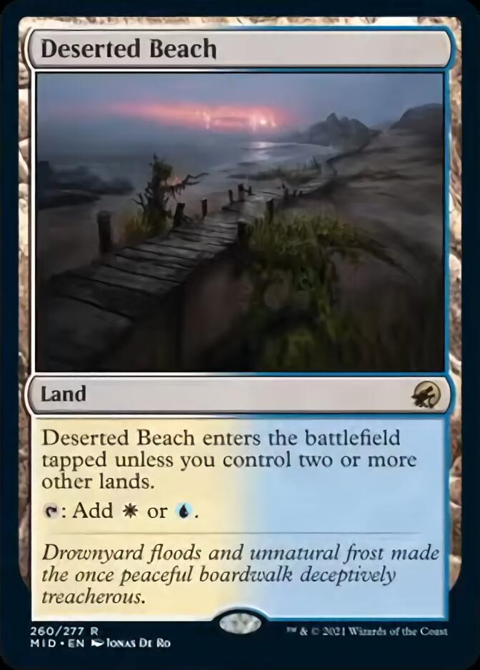 Deserted Beach [Innistrad: Midnight Hunt] | Cracking-Singles