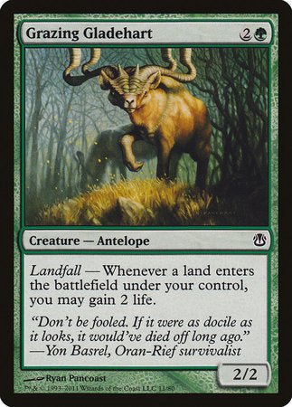 Grazing Gladehart [Duel Decks: Ajani vs. Nicol Bolas] | Cracking-Singles