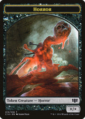 Horror // Zombie (016/036) Double-sided Token [Commander 2014 Tokens] | Cracking-Singles