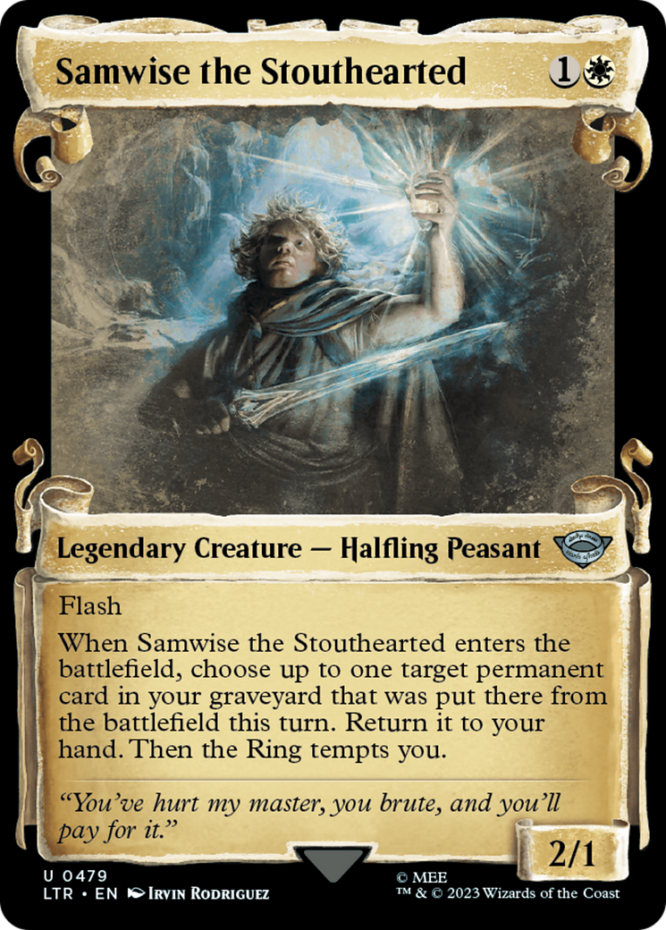 Samwise the Stouthearted [The Lord of the Rings: Tales of Middle-Earth Showcase Scrolls] | Cracking-Singles