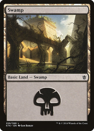 Swamp (259) [Khans of Tarkir] | Cracking-Singles