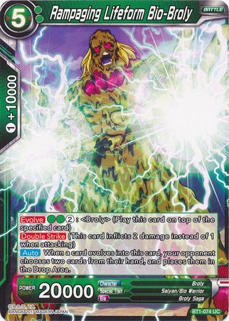 Rampaging Lifeform Bio-Broly [BT1-074] | Cracking-Singles