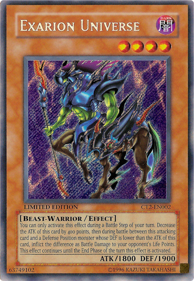 Exarion Universe [CT2-EN002] Secret Rare | Cracking-Singles