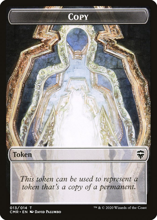 Copy // Treasure Token [Commander Legends Tokens] | Cracking-Singles