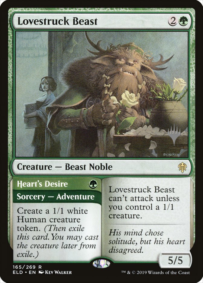 Lovestruck Beast // Heart's Desire (Promo Pack) [Throne of Eldraine Promos] | Cracking-Singles