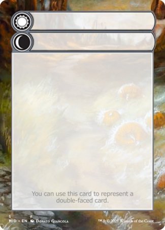 Helper Card (5/9) [Innistrad: Midnight Hunt Tokens] | Cracking-Singles