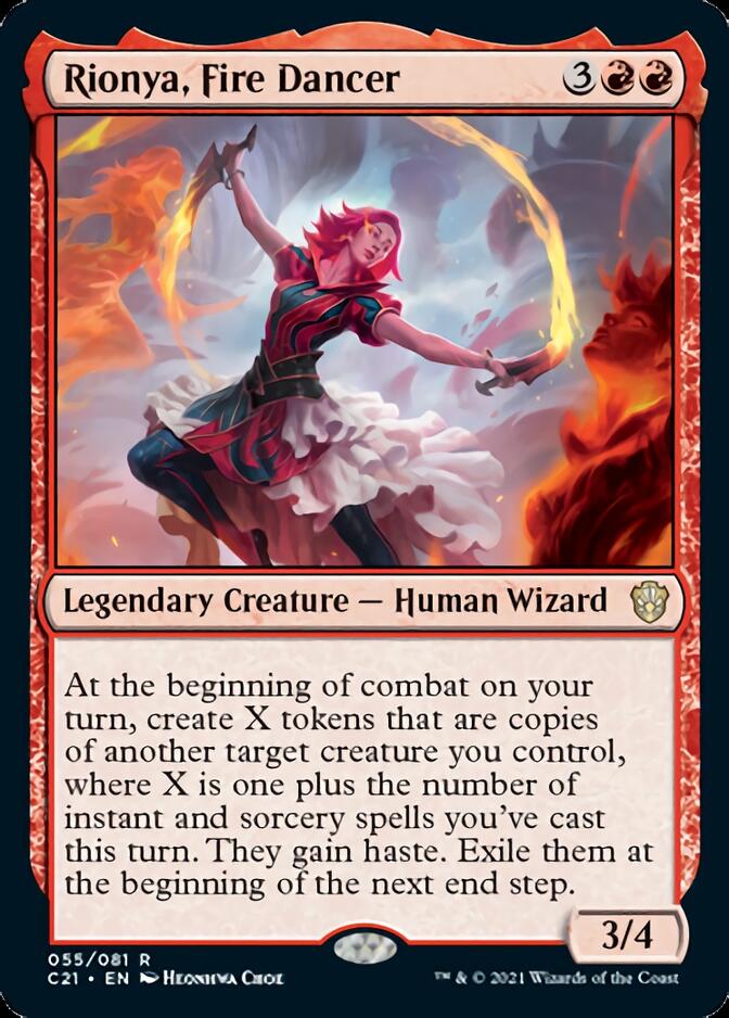 Rionya, Fire Dancer [Commander 2021] | Cracking-Singles