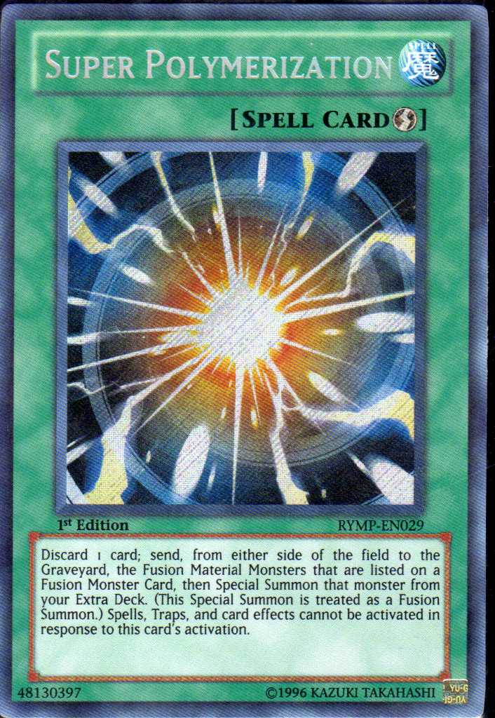 Super Polymerization [RYMP-EN029] Secret Rare | Cracking-Singles