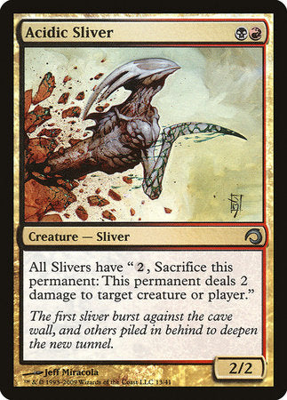 Acidic Sliver [Premium Deck Series: Slivers] | Cracking-Singles