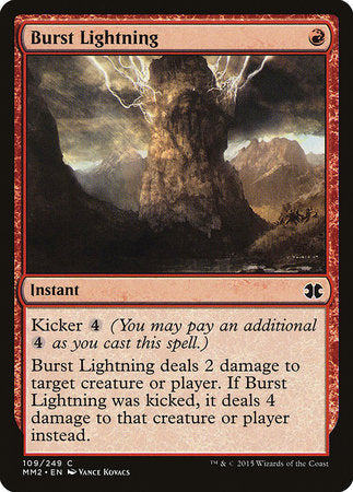 Burst Lightning [Modern Masters 2015] | Cracking-Singles