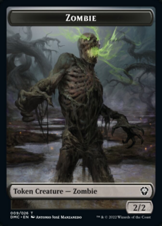 Zombie Token [Dominaria United Commander Tokens] | Cracking-Singles