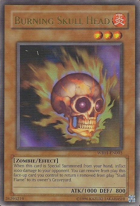 Burning Skull Head [WB01-EN003] Ultra Rare | Cracking-Singles