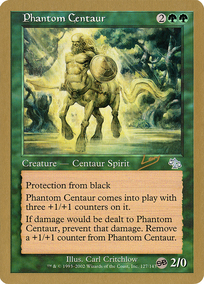 Phantom Centaur (Raphael Levy) (SB) [World Championship Decks 2002] | Cracking-Singles